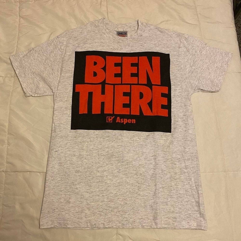 Vintage 1994 "been there‎ done that" tee, great graphics M